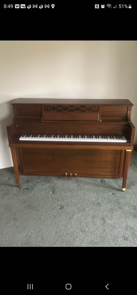 Kawai Upright Piano β Solid Japanese-Made Console