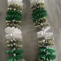 Graduation money leis