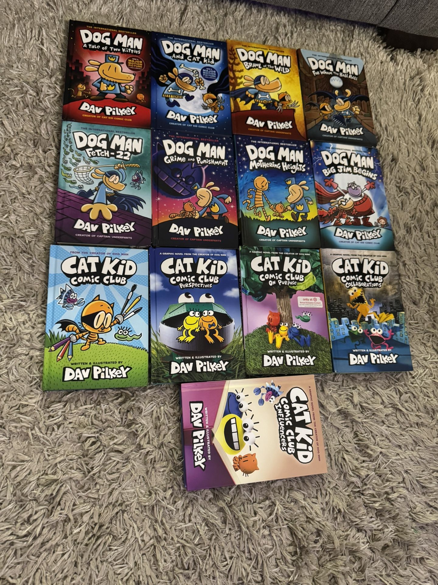 Dog man And Cat Kid Books