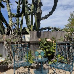 Vintage Iron Patio Set 