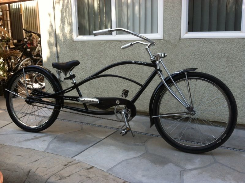 Dyno Kustom Kruiser Roadster rare stretched bike.
