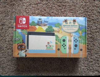 Nintendo Switch- Animal Crossing Special Edition. Brand New