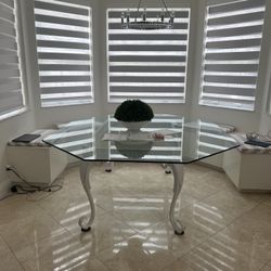 Large Glass Table 