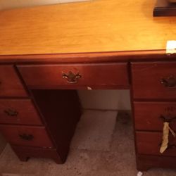 Vintage Wood Desk