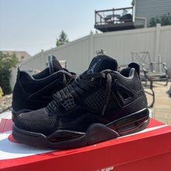Jordan 4 Black Cat Size 10
