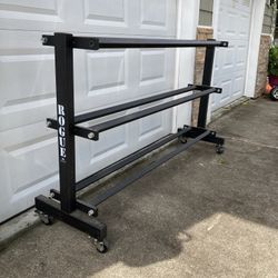 Rogue Fitness Mass Storage System - Holds Bumper Plates, Steel Weight Plates, Medicine Balls, Dumbbells, Kettlebells, Etc.