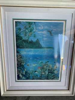 Blu Rivard signed artwork
