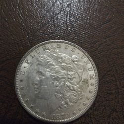 1879 Morgan Silver Dollar 