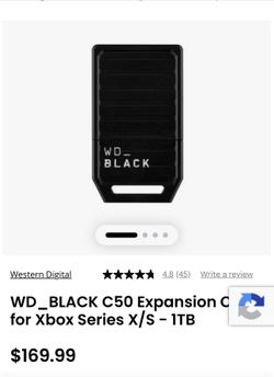 WD 1tb Expansion card for Xbox Series X