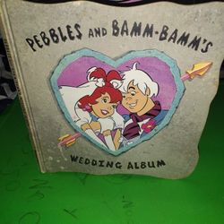 1993 Hardback Pebbles And Bam Bam Book