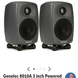 Genelec 8010A Bi-Amplified Active Studio Monitor