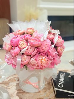 Peonies floral arrangement