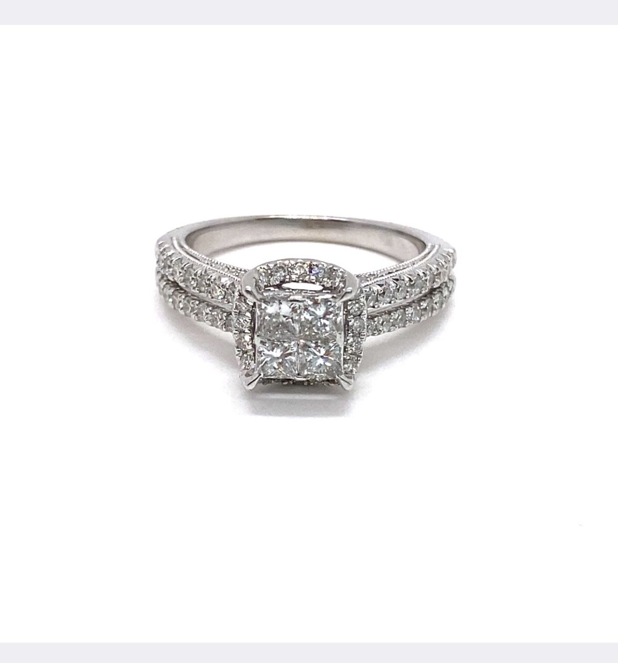 14K WG DIAMOND RING 1.52CTW EPJ021612