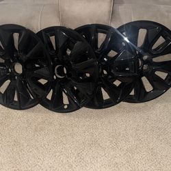 20” chevy silverado black wheel skins