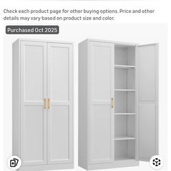 Kitchen Pantry Metal Cabinet