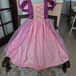 Prices Rapunzel Dress. With The Braid Size 6