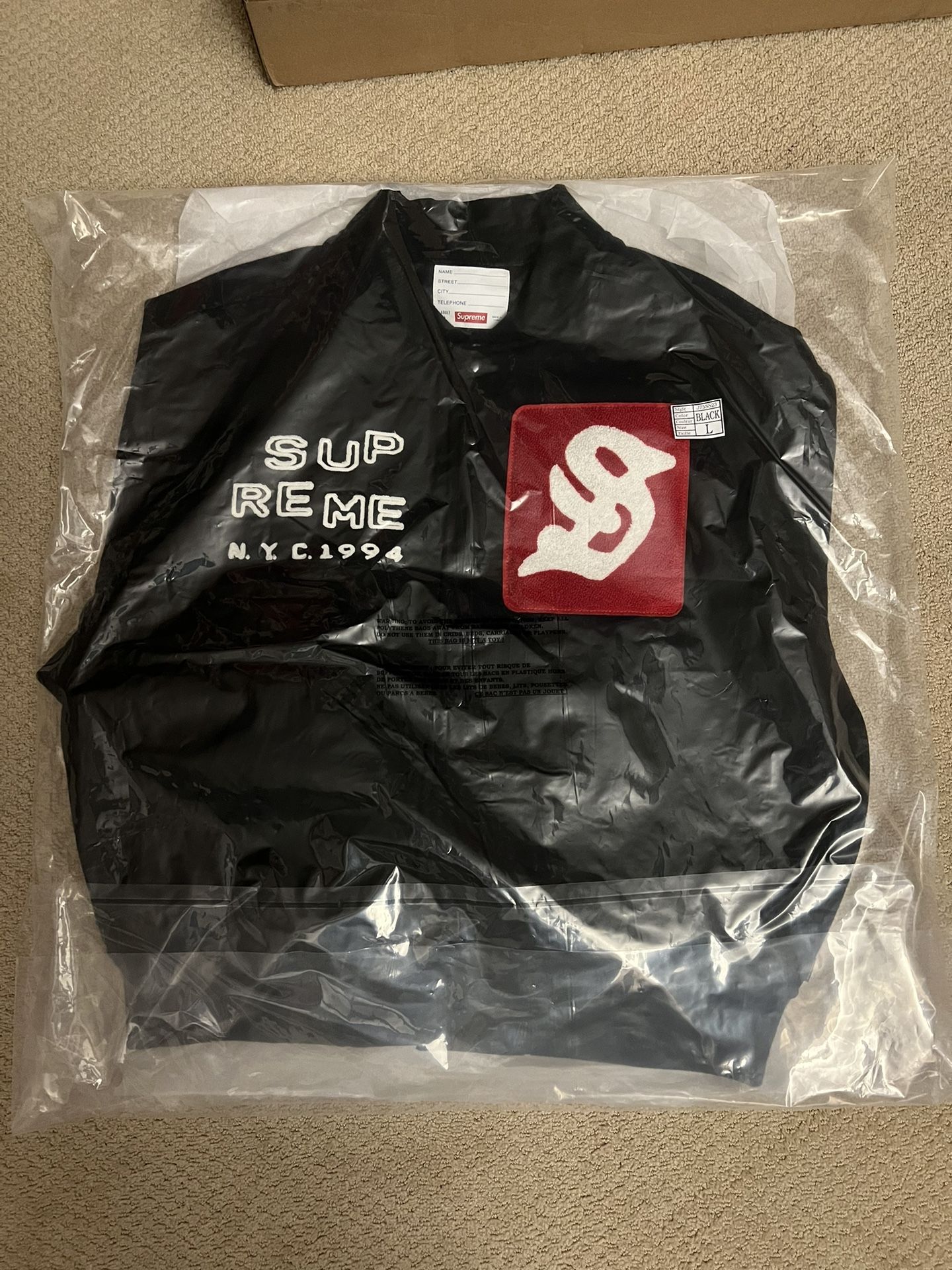 Supreme Men's Tourist Varsity Jacket