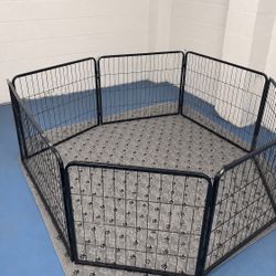 Corral plegable para perros y cachorros / Foldable Dog & Puppy 