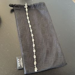 Diamond cut bracelet