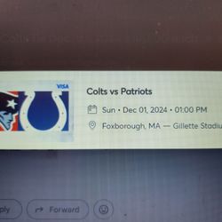 Pats Colts Tix