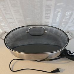 Cuisinart nonstick Oval Electric Skillet 