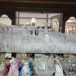 39 Piece Crystal Glass Set