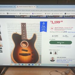 Fender acoustasonic telecadter