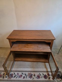 Wood tv stand