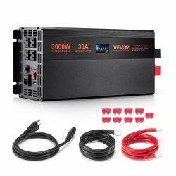 NEW Vevor 3000W 30A Sump Pump Battery Backup System / Power Inverter (TPU3000W)