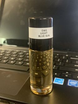D&G light blue SUN body oil fragrance 1oz