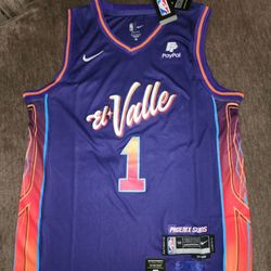 Brand New Phoenix Suns El Valle Devin Booker Jersey