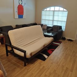 Futon (2-in-1 couch/mattress)