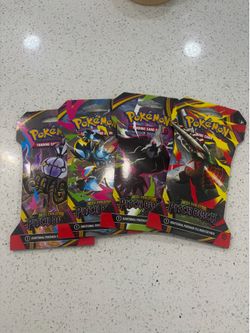 NEW! Pokemon Mega Evolution:Pitch Black Booster Packs Sleeved