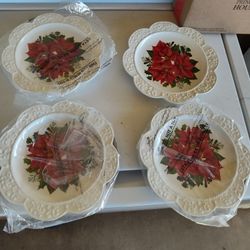 Princess House Christmas Plates