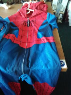 Onesie Spiderman sleep wear