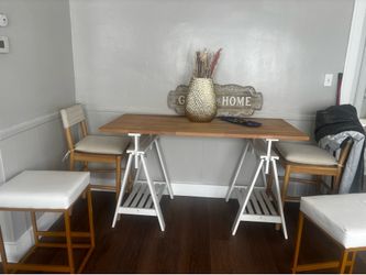 Dining room table and chairs