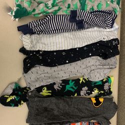 Baby Onesies Footed Pajamas