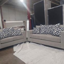 Sofa And Love Seat For $700
