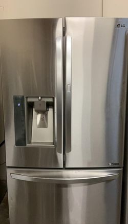 LG 3 Door Stainless Steel Fridge
