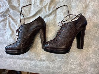 Proenza Schouler platform lace-up ankle boots-Size 40 (US 10)-NEW