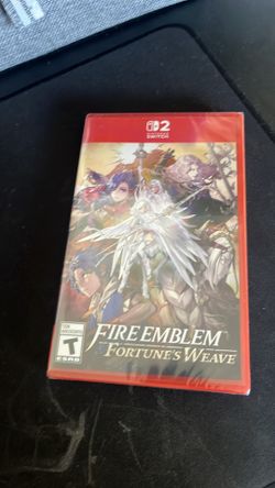 New Fire Emblem Fortune’s Weave switch 2 physical cart NS2