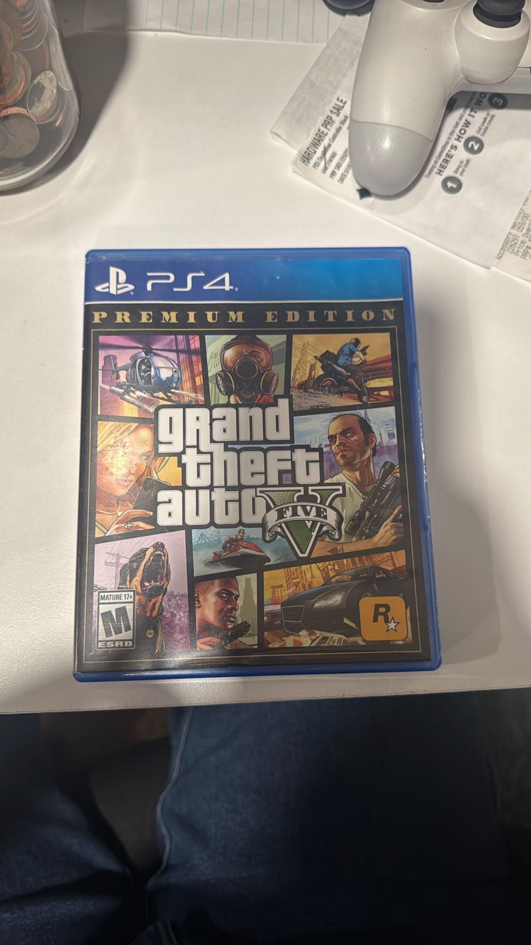 ps4 game ( gta5 )