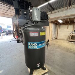 80 gallon Ingersoll Rand upright compressor 