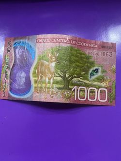 Billetes de Costa Rica