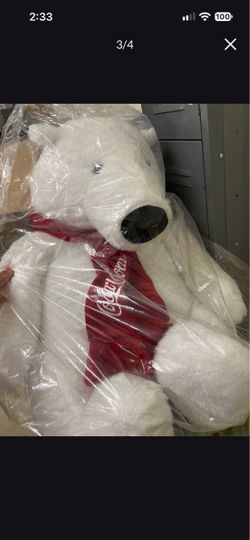 Coco Cola Holiday Bear