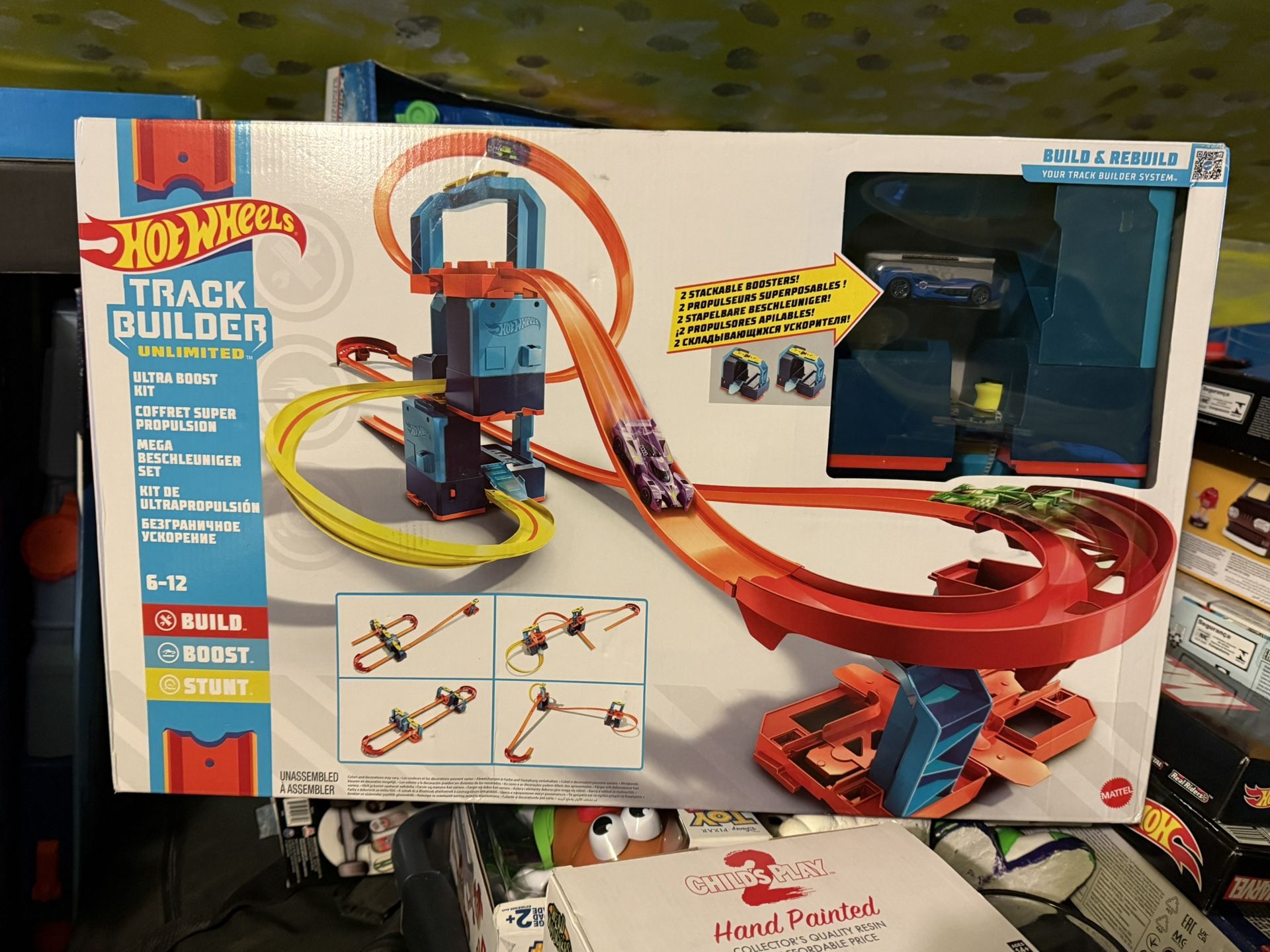 HotWheels Track Builder Ultimate Ultra boost Kit Track Set