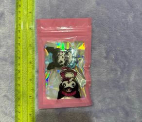 Kuromi Kuku hair clips Sanrio