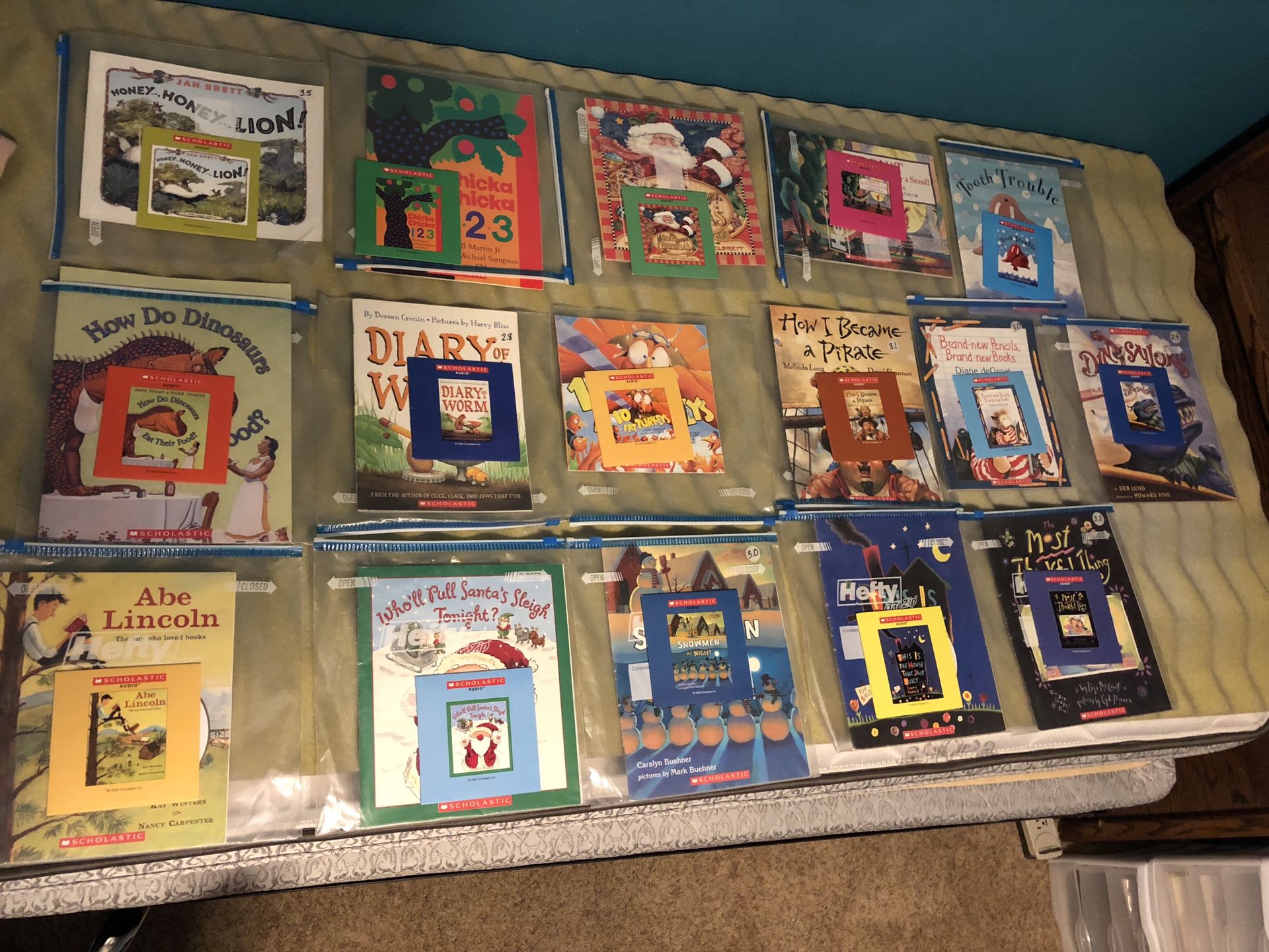Scholastic Books with CDs