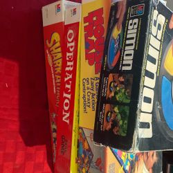 4 Vintage Board Games