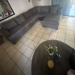 Living Spaces Sectional 